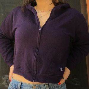 purple champion jacket